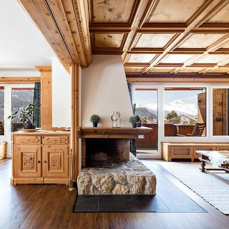Spacious Apartment With Fantastic Alpine Panorama São Moritz Exterior foto